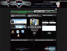 Tablet Screenshot of deejayfoxradio.com
